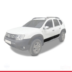 Dacia Duster (HS) 2010-2017 Arası ile Uyumlu Kapı Dodik Seti 4 Parça Siyah