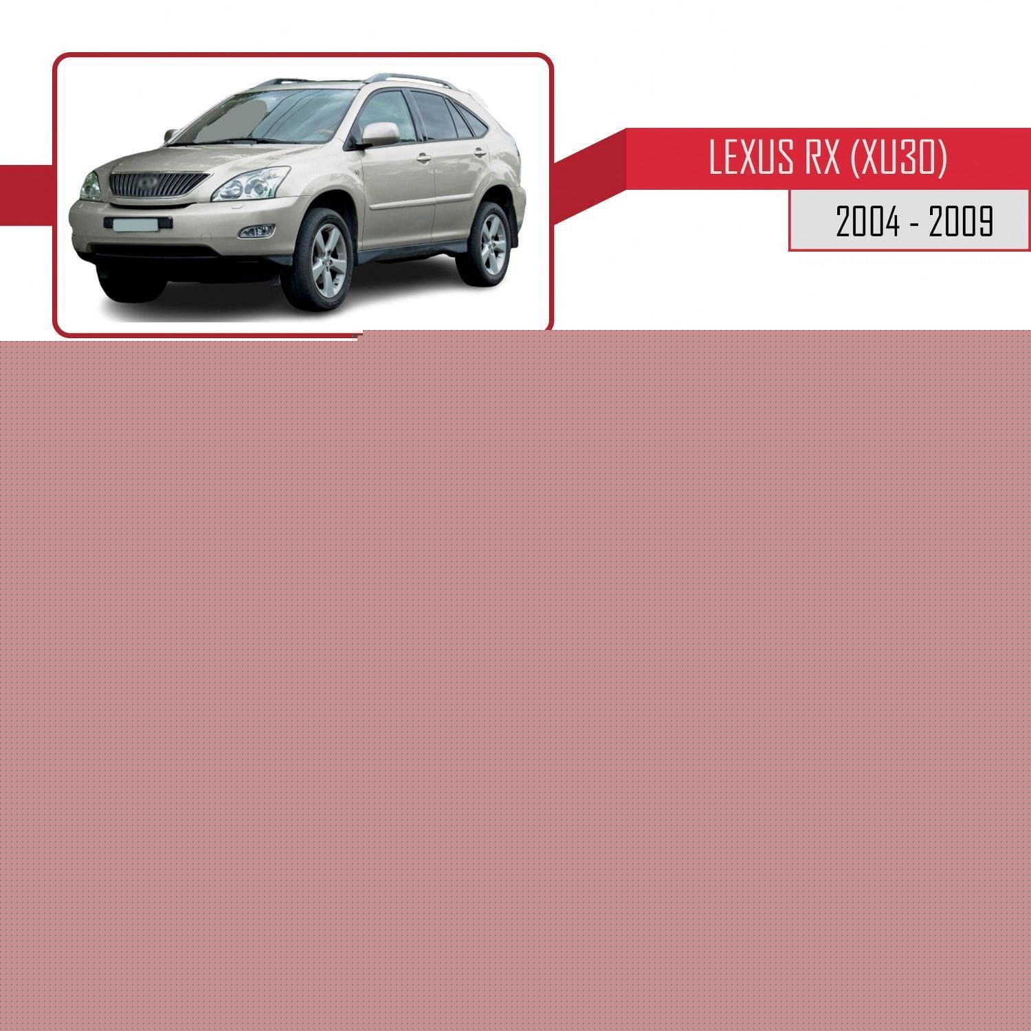 Lexus RX 2 (XU30) 2004-2009 Arası ile Uyumlu FLY Model Ara Atkı Tavan Barı Gri 3 Adet - Görsel 4